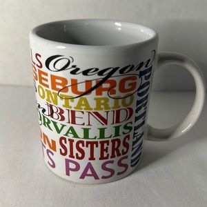 Oregon Cities Ceramic Mug